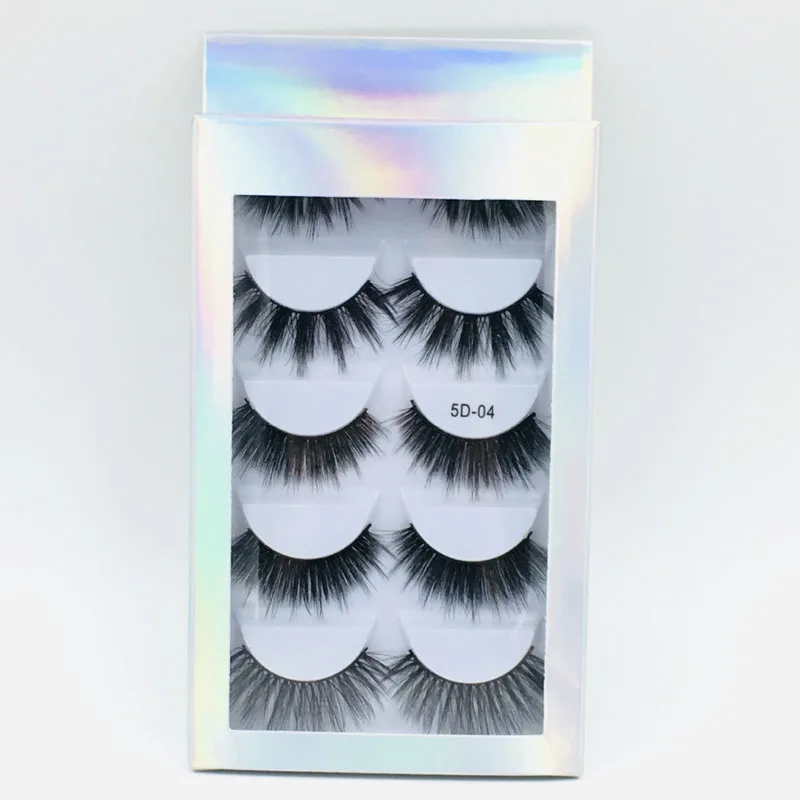 5Pairs 3D Laser Mink Hair False Eyelashes Natural/Thick Soft Long Eye Lashes Wispy Handmade Makeup Beauty Extension Tools 5Pairs 3D Laser Mink Hair False Eyelashes Natural/Thick Soft Long Eye Lashes Wispy Handmade Makeup Beauty Extension Tools