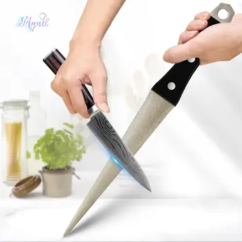 Whetstone Stone Diamond Knife Sharpener Knife Sharpening Curved Surface for Knife Scissors Honing Bar Kitchen Grinding Tool 1