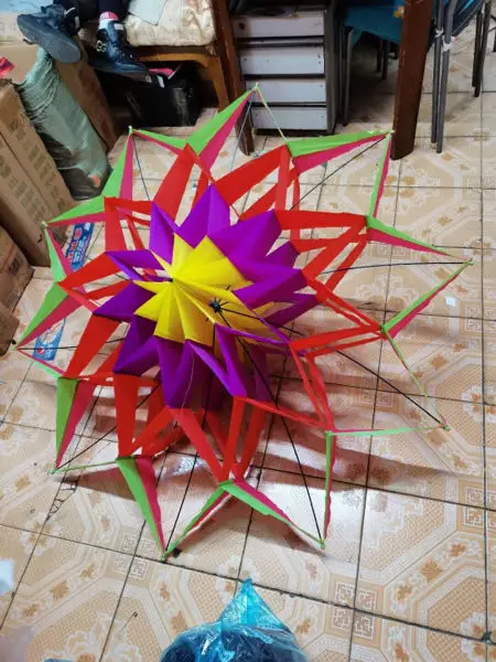 new single line winder 10m Sea monkey blame kite weifang yi fei rainbow nylon windsock kites soft big tails kids outdoor toys
