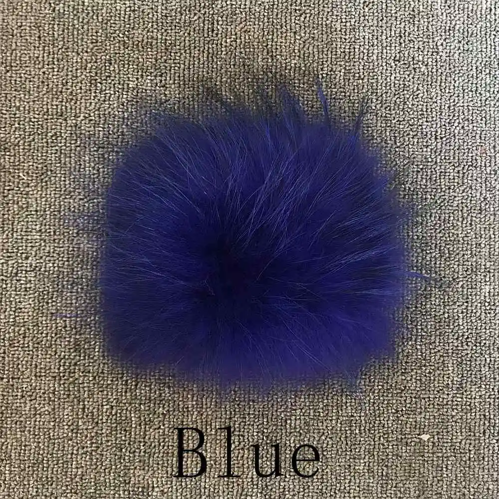 blue Розовое JAVA QC1874 Новое поступление женское зимнее пальто из натурального меха енота пушистое горячая распродажа меховое платье - Цвет: blue