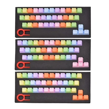 

Keycap 37 PBT Double Shot Injection Backlit Keycaps with Key Puller for All Mechanical Gaming Keyboards