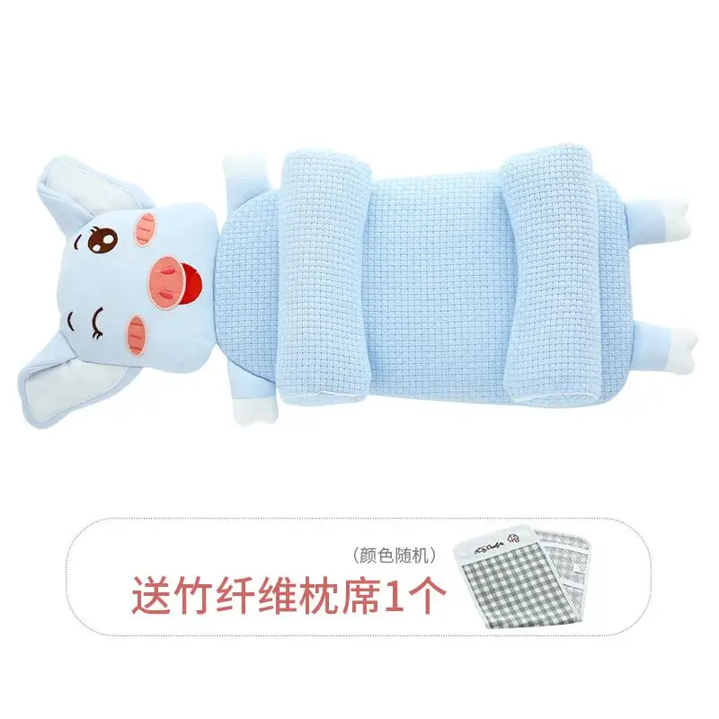 Infant Pillow 0-1-3 Years Old Breathable Anti-deflection Pillow Neonatal Correction Correction Of Baby Pillow - Цвет: E
