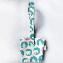 1 шт. портативный мешок чашки Перевозчик Чистый хлопок скатерть стаканчик Крышка для молока чай сок Прекрасный маленький подарок Сумочка бутылка сумка в форме чашки кофе