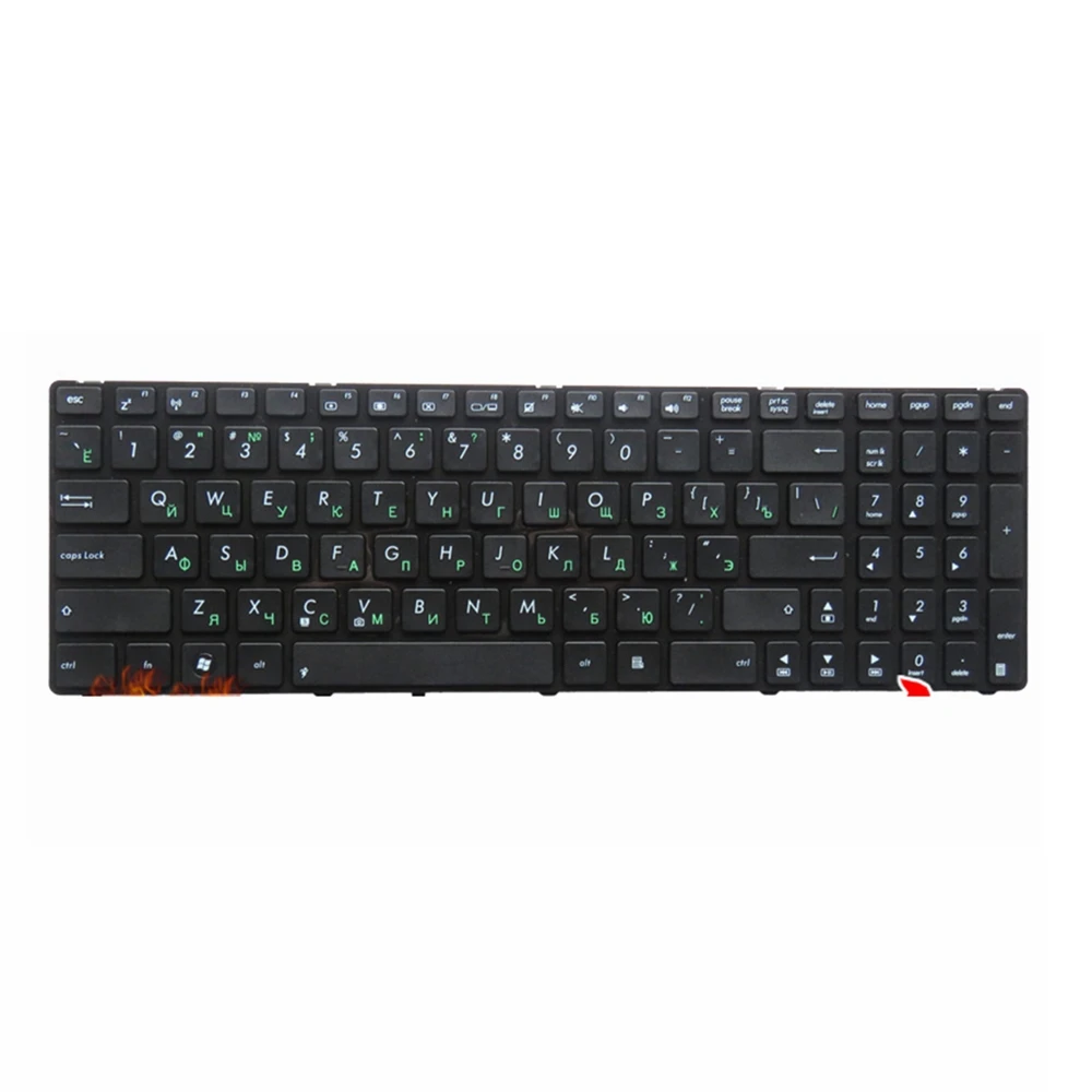 Russian laptop keyboard FOR ASUS K50I K50C K50AB K50AD K50AF K50IN K60 K61 K62 P50 P50IJ K51 K70 F90 X5D F52 F52A x70 RU