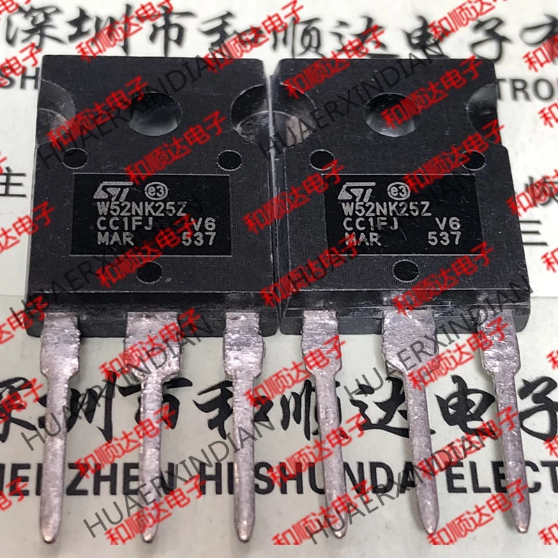 10 шт./лот и W52NK25Z STW52NK25Z-247 250V 52A