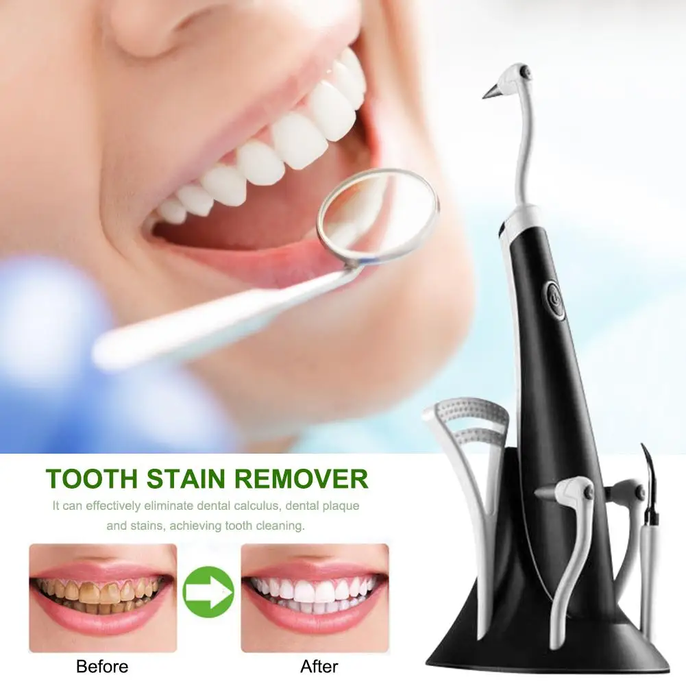

Electric UltrasonicDental Scaler Tooth Calculus Remover Cleaner Tooth Stains Tartar Tool Whiten Teeth Tartar Remove