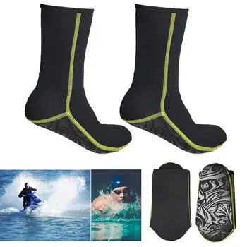 

Diving Surf Socks Soft Sports Athletes Comfortable Diving Socks Snorkeling Boots Economic Portable 150% Swimming Exercise Black