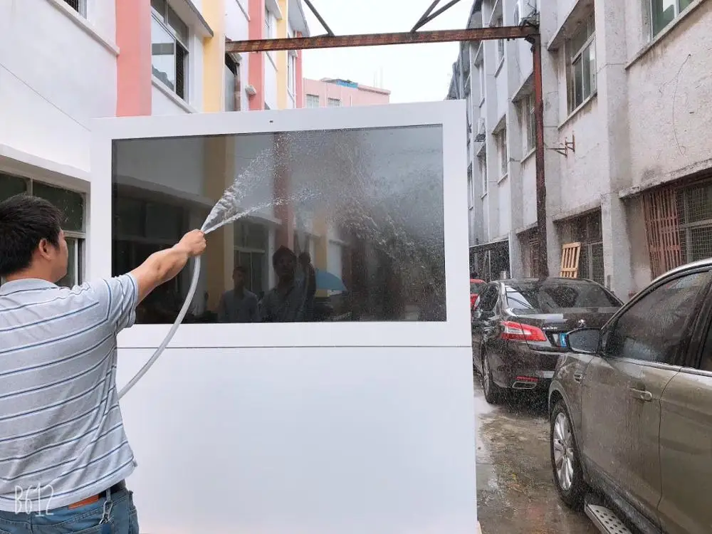  43 50 55 inch wall outdoor ad digital kiosk FHD 1080p lcd display Multimedia advertising screen mon