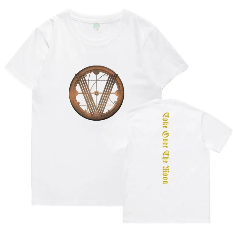 NCT Wayv Take Up The Moon support хлопковая Футболка свободная футболка для мужчин и женщин Студенческая рубашка Lucas Ten модная футболка