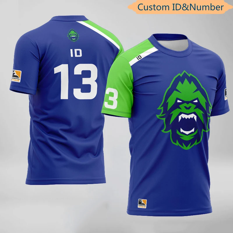 

OWL E-Sports Hooreg Vancouver Titans Team Uniform Player Jersey Game T Shirt Customized ID Men Women T Shirts Fans Tees Shirt
