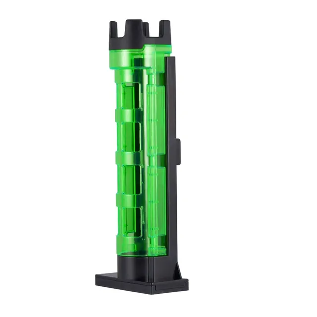 1Pcs Rod Holder Raft Fishing Barrel Accessory Vertical Inserting Device For MEIHO Box Device Can Be Equipped With Fishing Box Green