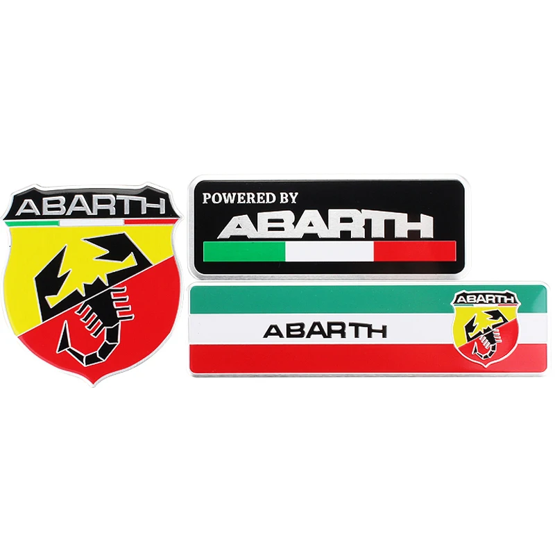 Наклейка для экстерьера Abarth Fiat 500 500c 500l Punto Stilo Panda Bravo 124 595 695 131 204 1000 Spider из