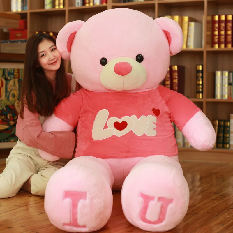 

Bear Hug Bear Doll Large Size Teddy Bear Doll GIRL'S Pajama Pillow Cute Plush Toys Bear for a Girlfriend