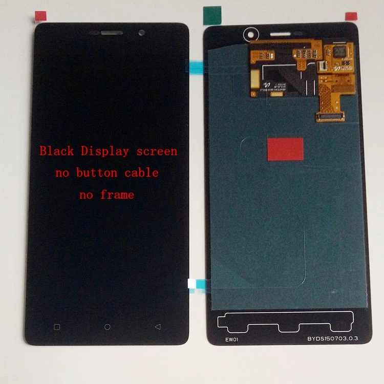 Black no cable Для power 5 Five Pro/power Five 5 ЖК-дисплей сенсорный экран. Gionee m4 m3 m3s дисплей сенсорный экран - Цвет: Black no cable