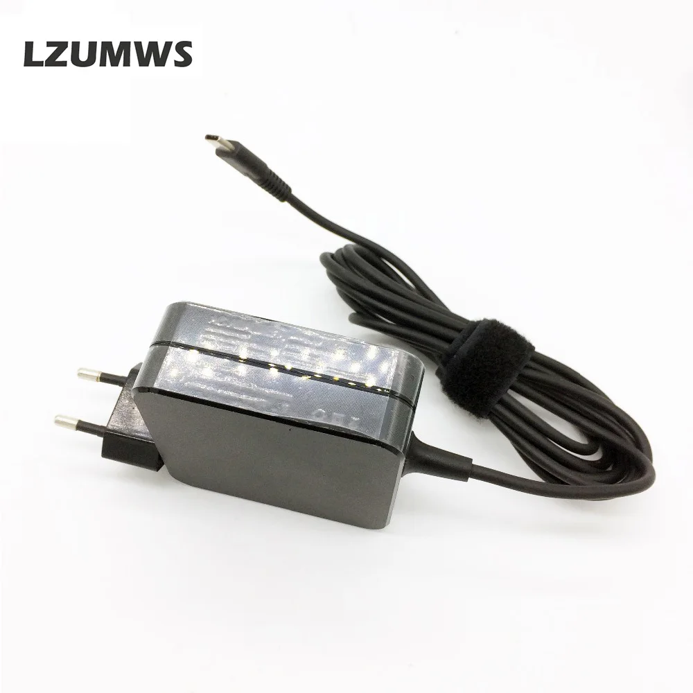 Adaptador de Energia para Macbook c tipo c Lzumws Usb Telefone Portátil Carregador Asus Zenbook Lenovo Dell Xiaomi ar hp Sony 65w Max 60 45 - Imagem 5