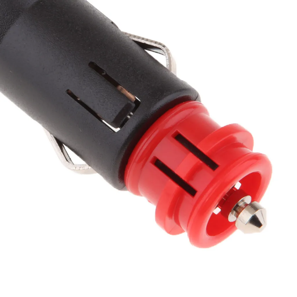 12V 24V 8A Male Car Cigarette Lighter Socket Plug Connector On Off Switch