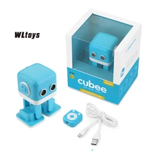 Парктен WLtoys Cubee F9 RC робот интеллектуальное Программирование приложение пульт дистанционного управления танцующий робот RC игрушки для детей партентер