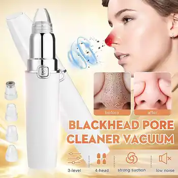 

Blackhead Remover Vacuum Nose Facial Pore Cleaner Suction Black Dot Acne Black Head Pimple Remover Beauty Face Skin Care Tool