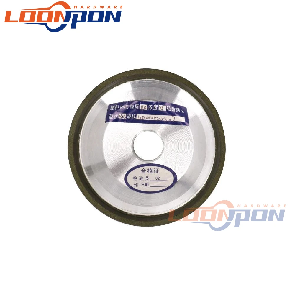 100mm Diamond Grinding Wheel Cup Grinding Circle for Tungsten Steel Milling Cutter Tool Sharpener Grinder 100mm cup grinding wheel diamond grinding disc for alloy tungsten steel ceramic polishing abrasive grit150