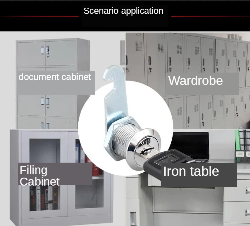 Drawer Lock Cam Cylinder Locks  Cam Locks Metal Cabinets - Cam