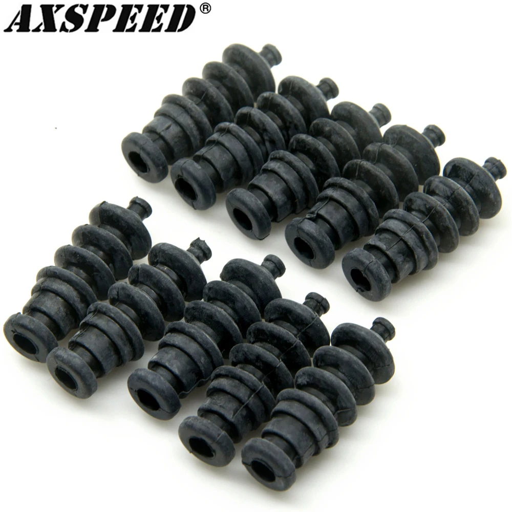 AXSPEED RC Boat Waterproof Push Rod Rubber Seal Bellow 37mm Length for