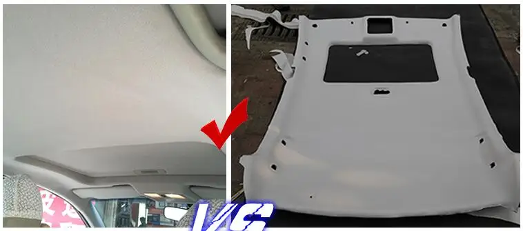 Car Headliner Fabric Headliner Fabric Auto Pro Car Ceiling Roof Lining 100cmx150cm Upholstery Soft Material