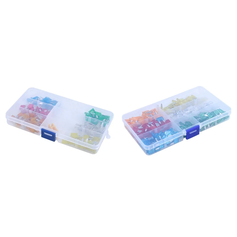 

2 Set Low Profile Mini Size Blade Fuse Assortment Set Auto Car Truck Fuses Kit Hot Selling