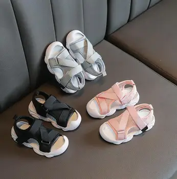 

New Summer Children Sandals for Boys Girls Beach Shoes Fashion Bottom Sport Non-Slip Fashion Light Kids Sandals