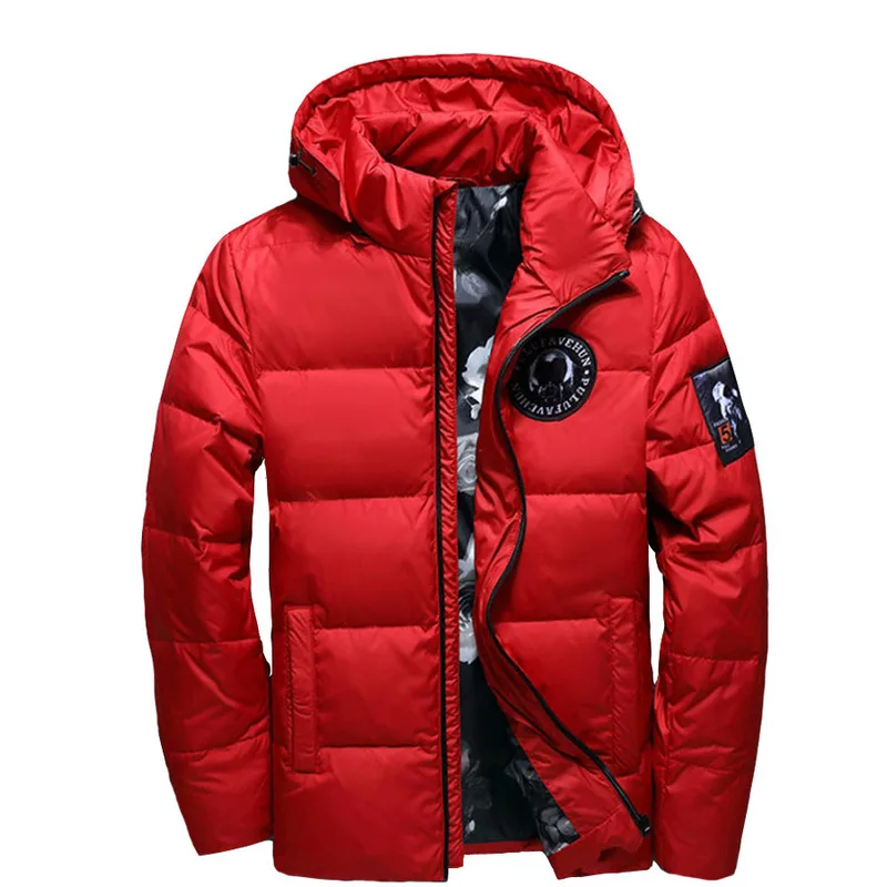 Holyrising Jaqueta Masculina, мужской пуховик, мужское пуховое пальто с капюшоном, Casaco Masculino Inverno, мужской зимний тонкий пуховик на утином пуху