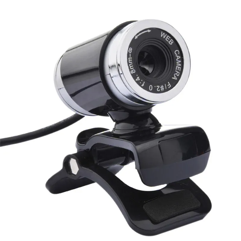 Черный USB HD Прозрачная веб-камера вращающийся компьютер с веб-камерой для ноутбука видео вызов камера портативный компьютер USB HD прозрачная камера Веб-камера - Цвет: Черный