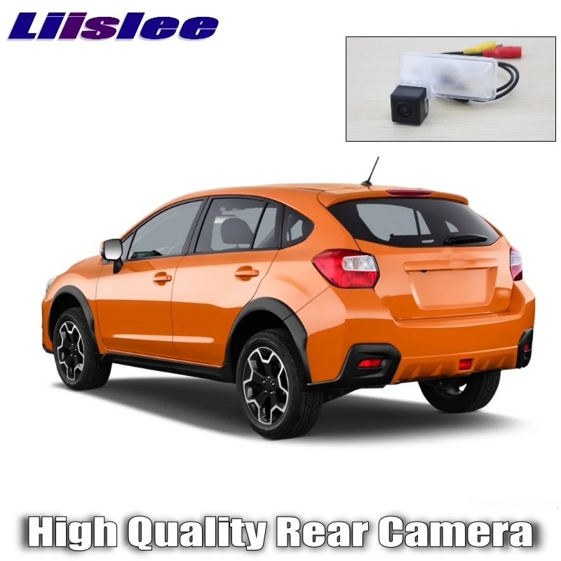 LiisLee Car Reversing image Camera For Subaru XV Crosstrek 2016~2020 Night Vision HD WaterProof Rear View back Up Camera GTDH