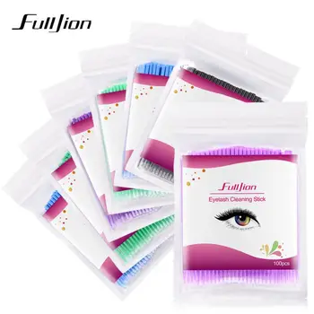

Grafting Eyelash Cleaning Stick Eyelash Extension Clean Brush Cotton Swab Lash Remover Cleaning Cotton Swab Tattoo Cotton Swab