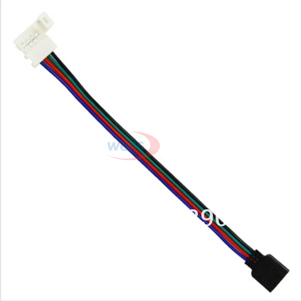 Бесплатная доставка 5 шт./лот 4 контактный разъем мама светодиодный для ленточной