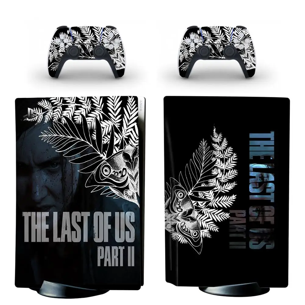 The last of Us PS5 Standard Disc Skin Sticker Decal Cover for PlayStation 5 Console and Controllers PS5 Skin Sticker Vinyl 