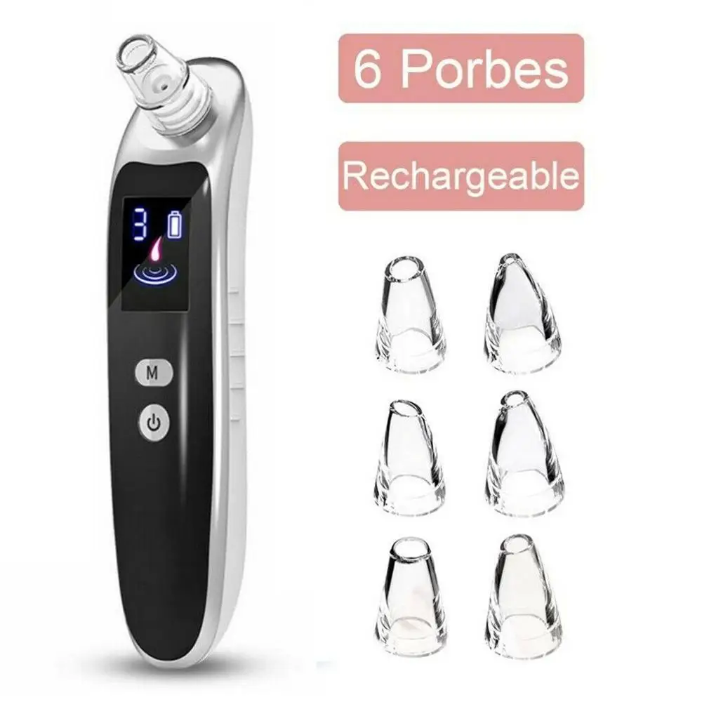 

Blackhead Remover Blackhead Acne Vacuum Cleaner Pore Skin Care Tools Nose Face Deep Cleaning Suction Machine