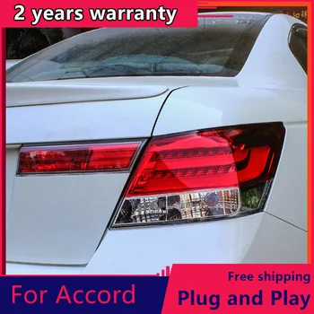 

Car Styling for Accord Tail Lights 2008 2009 2010-2013 Accord8 LED Tail Light LED Rear Lamp LED DRL+Brake+Park+Signal