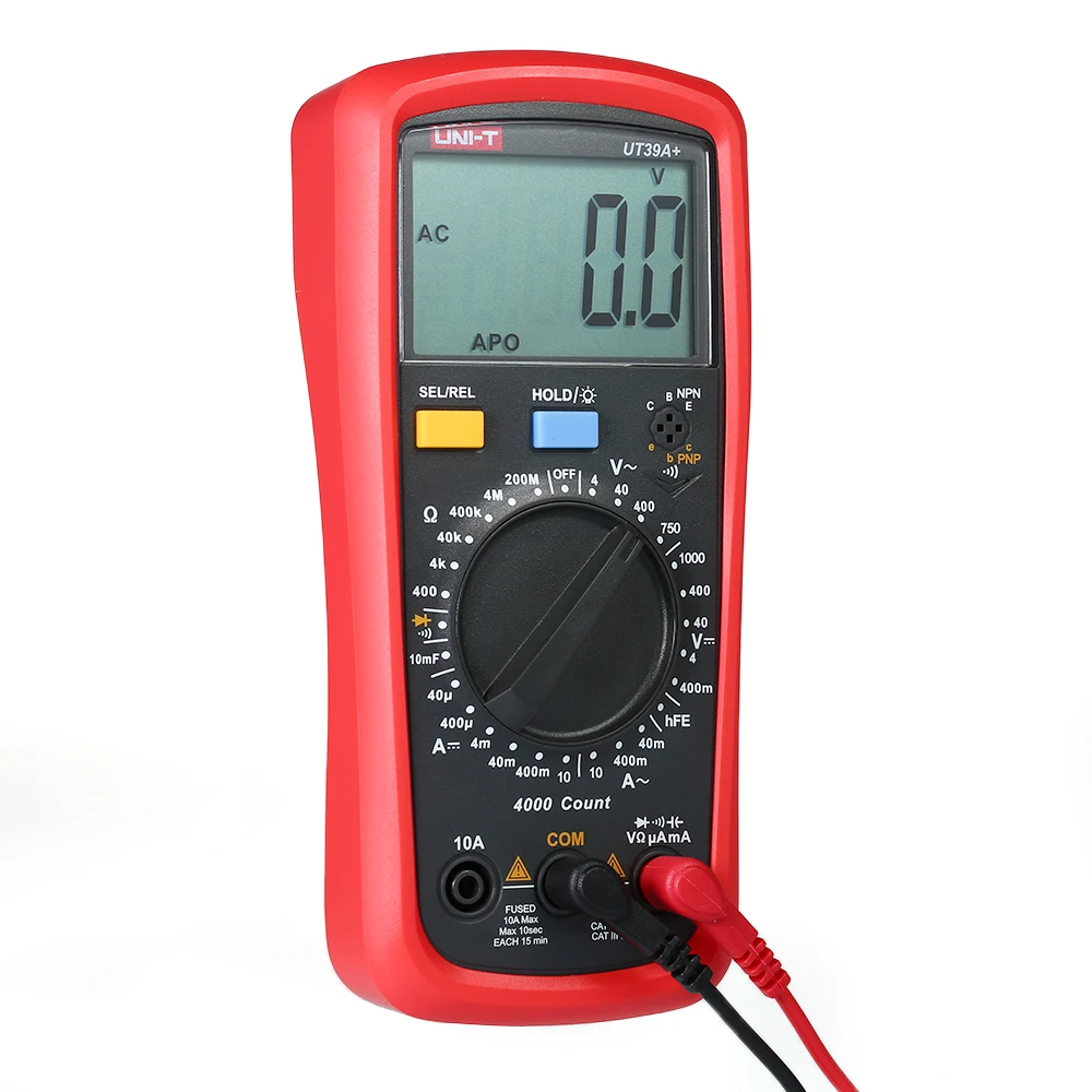 Цифровой мультиметр UNI T UT39C + LCD Измеритель постоянного/переменного напряжения