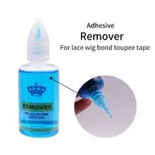 2 бутылки для удаления кружевного парика клей/Лента волос/Фронтальная Кружева/закрытие шнурка/Кожа Уток волос/парик лента и клей для удаления