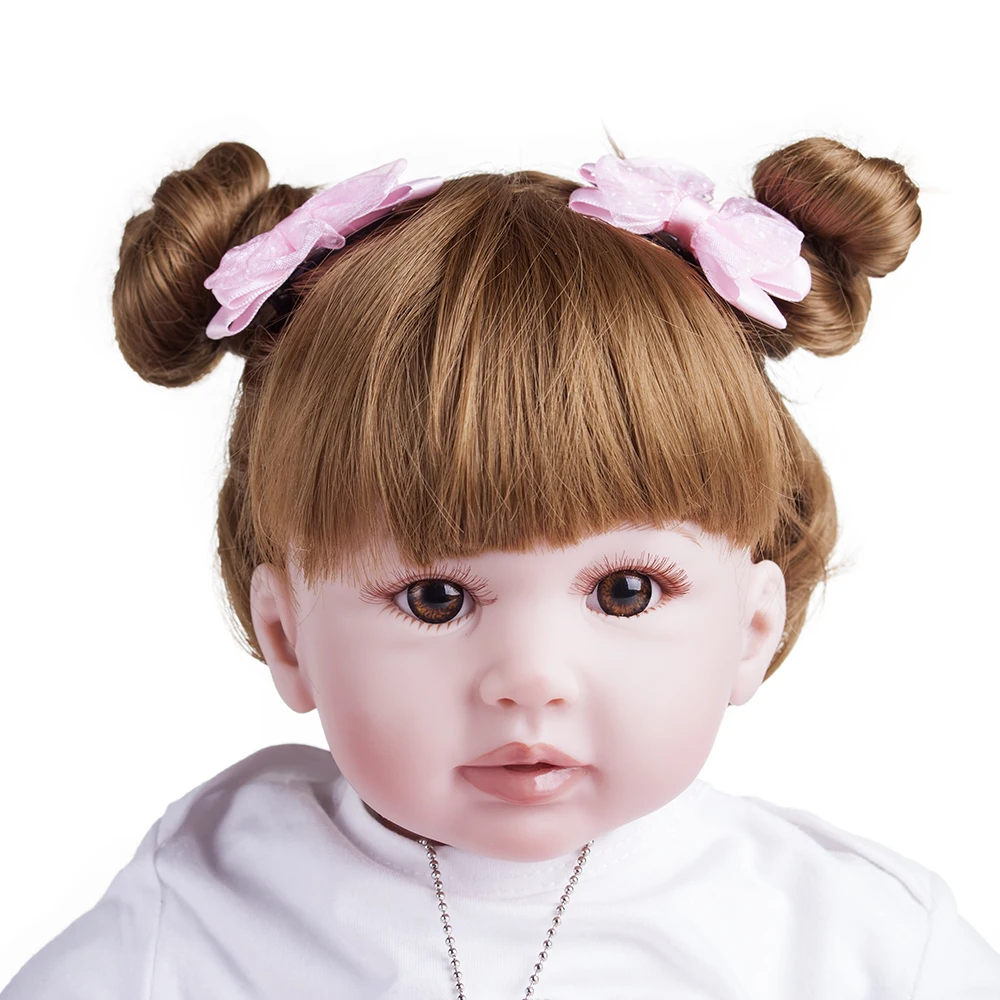 60 см Reborn Baby Doll Sister Flower Серия игрушек принцесса Like Alive Bebe красивая кукла для девочки Reborn коллекция подарок на день рождения