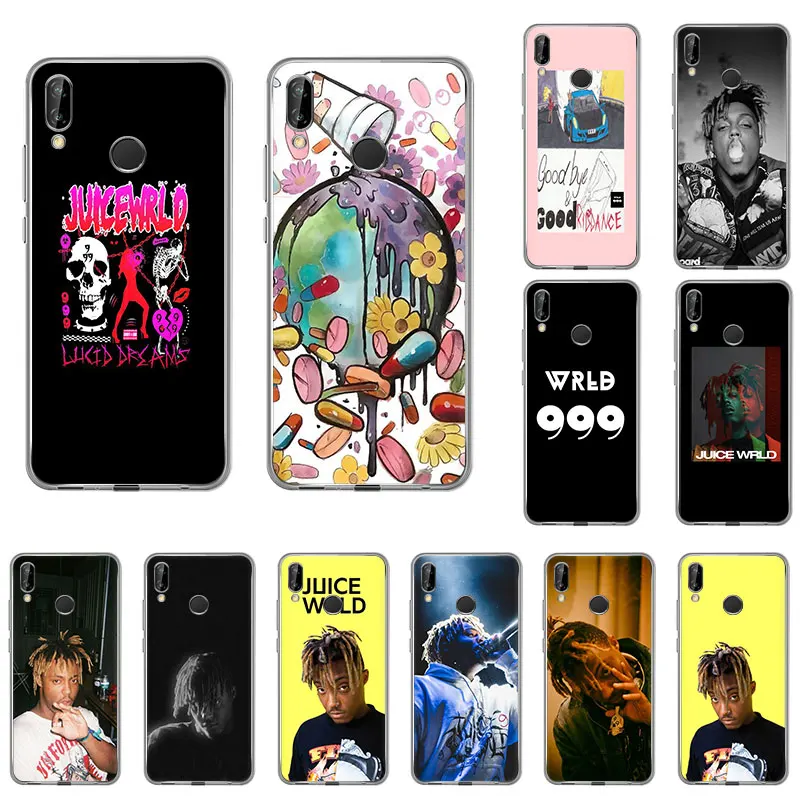 Super Juice WRLD mode Silicone phone case for Huawei honor 20Pro 9X V20 10 8S 8a 20i 8X 9Lite 7A V10 10i 7s View30 20 cover