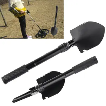 

Outdoor Metal Detector Supporting Tools Gold Finder Shovel Military Folding Shovel Spade Emergency Garden Campiing Tool