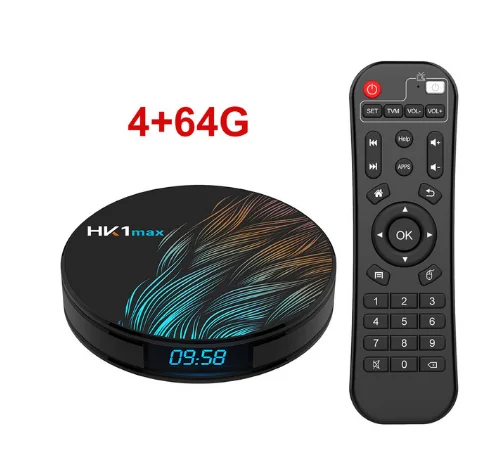 5 шт./лот Android 9,0 HK1 MAX Smart tv Box 2,4G/5G 32G/64G Wifi RK3318 Четырехъядерный 4K мини ТВ приставка BT 4,0 HK1MAX ТВ приставка - Цвет: 4g 64g