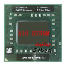 AMD A10-Series A10-5750M A10 5750 M Processador CPU de 2.5 GHz Quad-Core Quad-Thread Tomada AM5750DEC44HL FS1