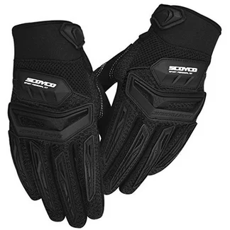 SCOYCO промо-продукт Мотоциклетные Перчатки - Цвет: MX54 BLACK M