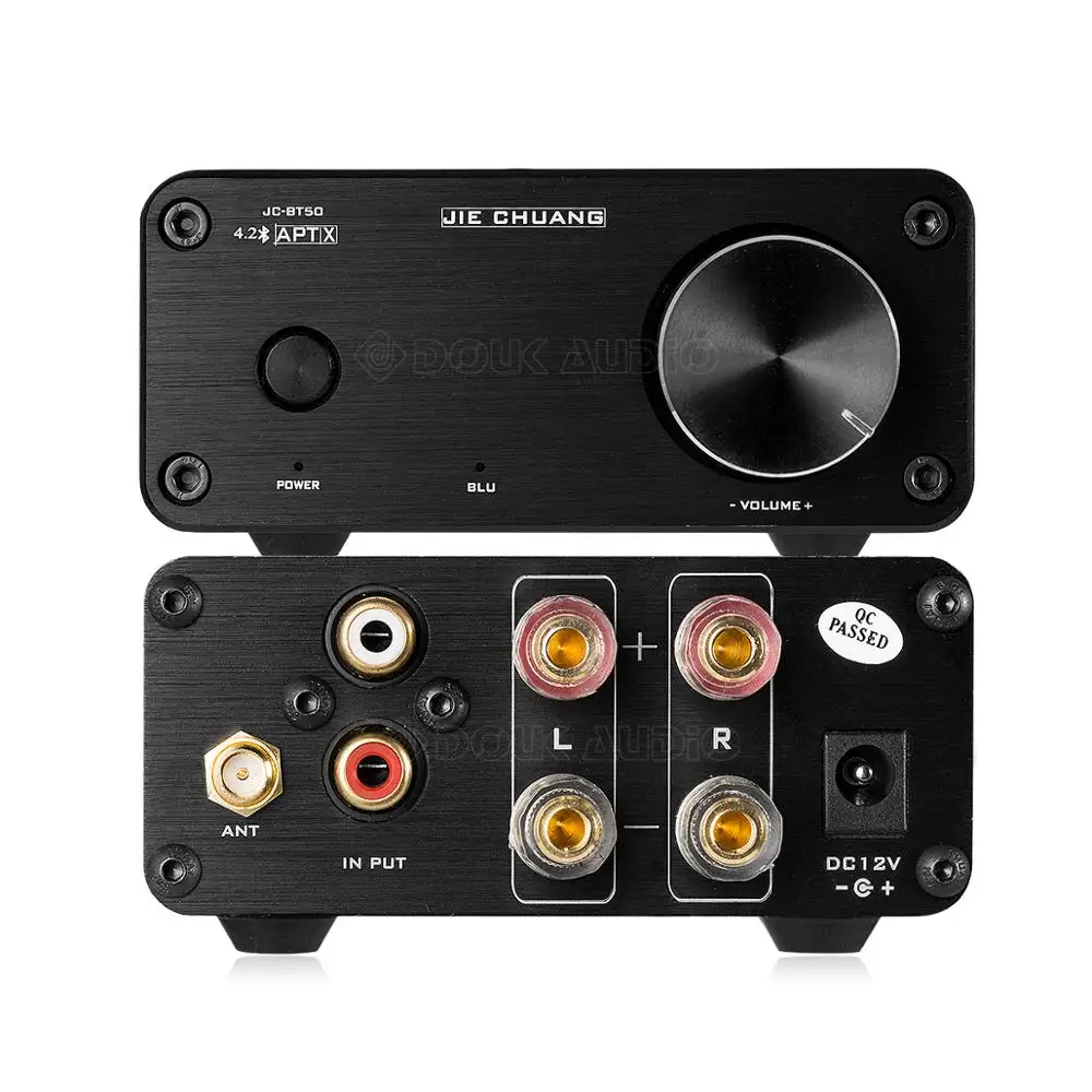 Цифровой усилитель мощности Douk Audio Hi Fi TPA3116 Bluetooth 4 2 аудиоприемник APTX 50 Вт +