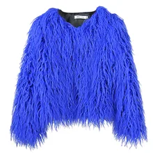 KLV шуба зимнее пальто для женщин повседневный однотонный пуловер с длинным рукавом плюшевая Толстовка Пальто Блузка Топы D4