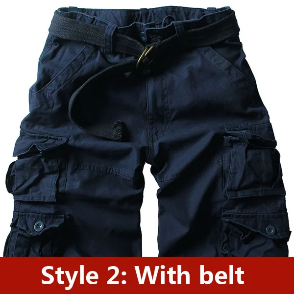 Лето Новое поступление мужские шорты Карго, хлопковые короткие штаны дизайнерские камуфляжные брюки 11 цветов Размер S M L XL XXL XXXL C888 - Цвет: 2-Navy