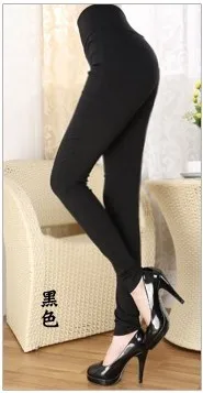 black women pants 6XL плюс размер женские брюки тонкий высокая талия стрейч карандаш брюки обтягивающая, эластичная капри для женщин женские брюки Pantalon Femme - Цвет: black women pants