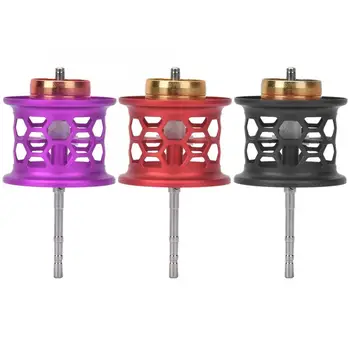 

aluminium alloy fishing reel wire cup lightweight fishing round bearing spool metal wire cup lure baitcast reel accessories