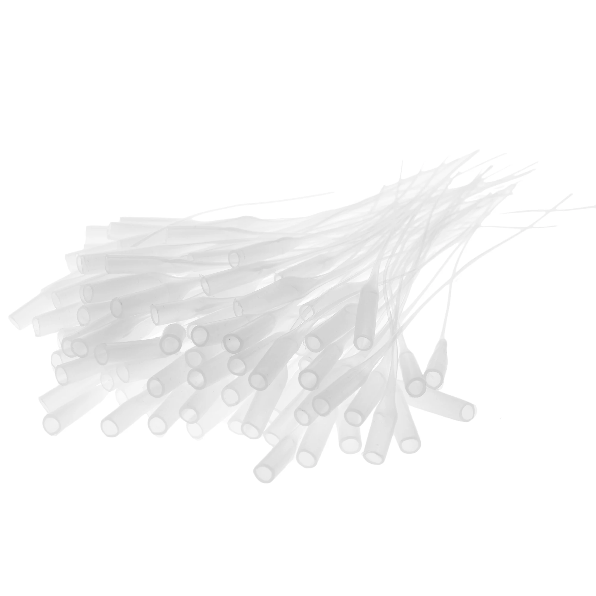 100 pièces/sac colle Micro-conseils plastique colle bouteille conseils colle applicateur goutte Tube buse pour artisanat laboratoire adhésif distributeurs ► Photo 2/6